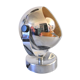 Applique eye ball en inox design années 70