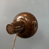 Metal vintage brown table lamp