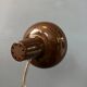 Metal vintage brown table lamp