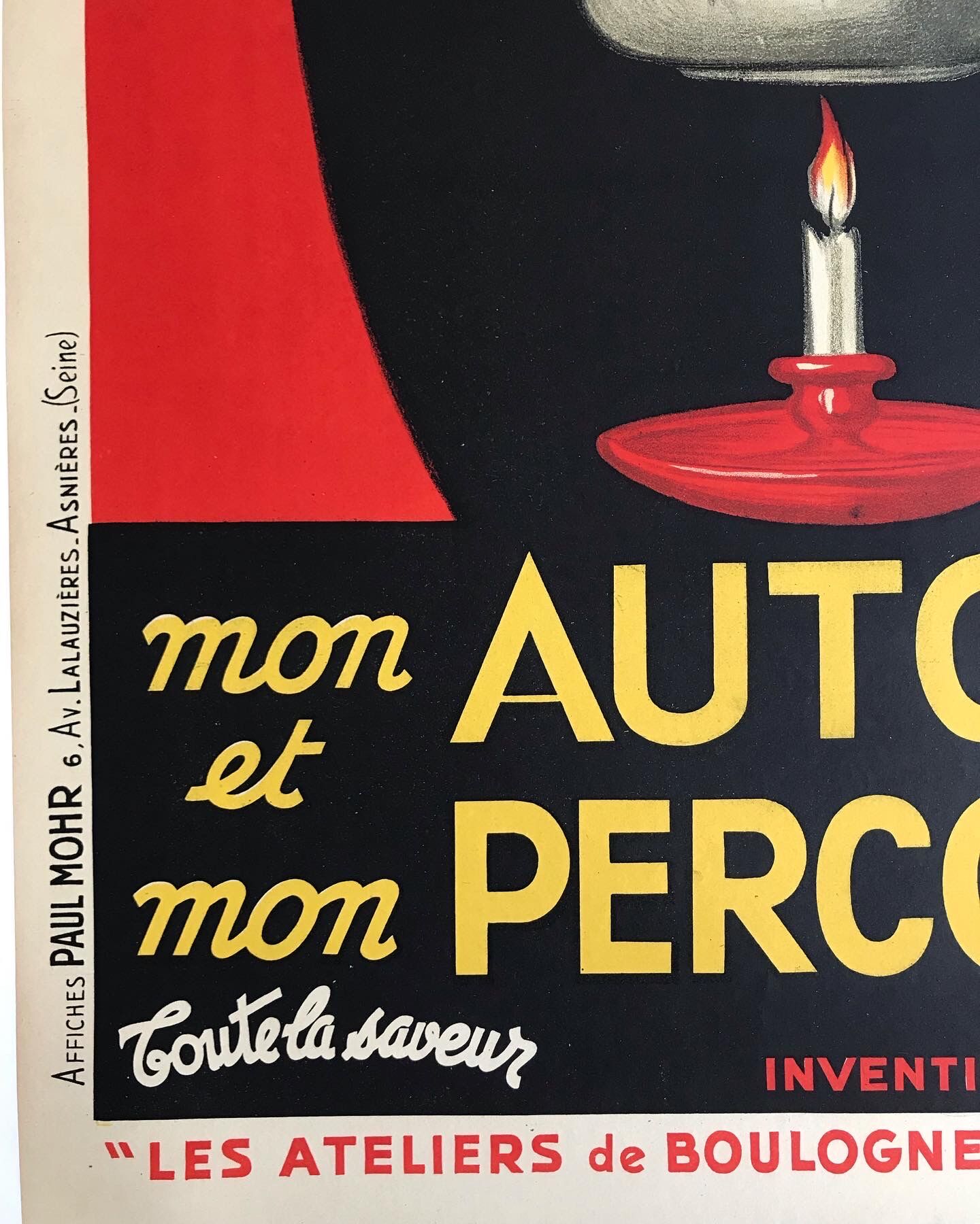 THERMOC poster with Josephine Baker by Paul Mohr