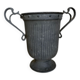 Medici vase in ancient patinated iron