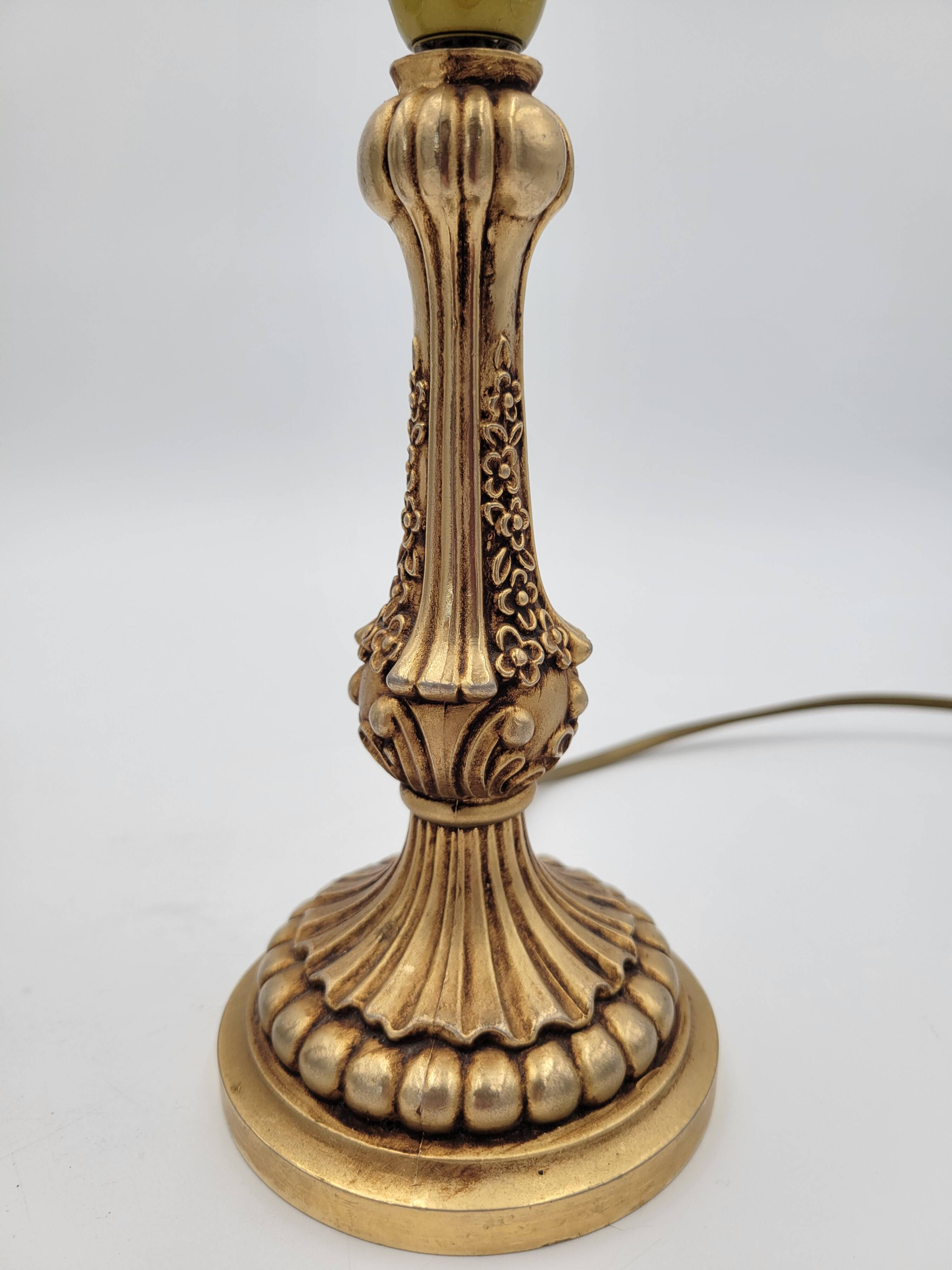 Pair of bronze lamp bases