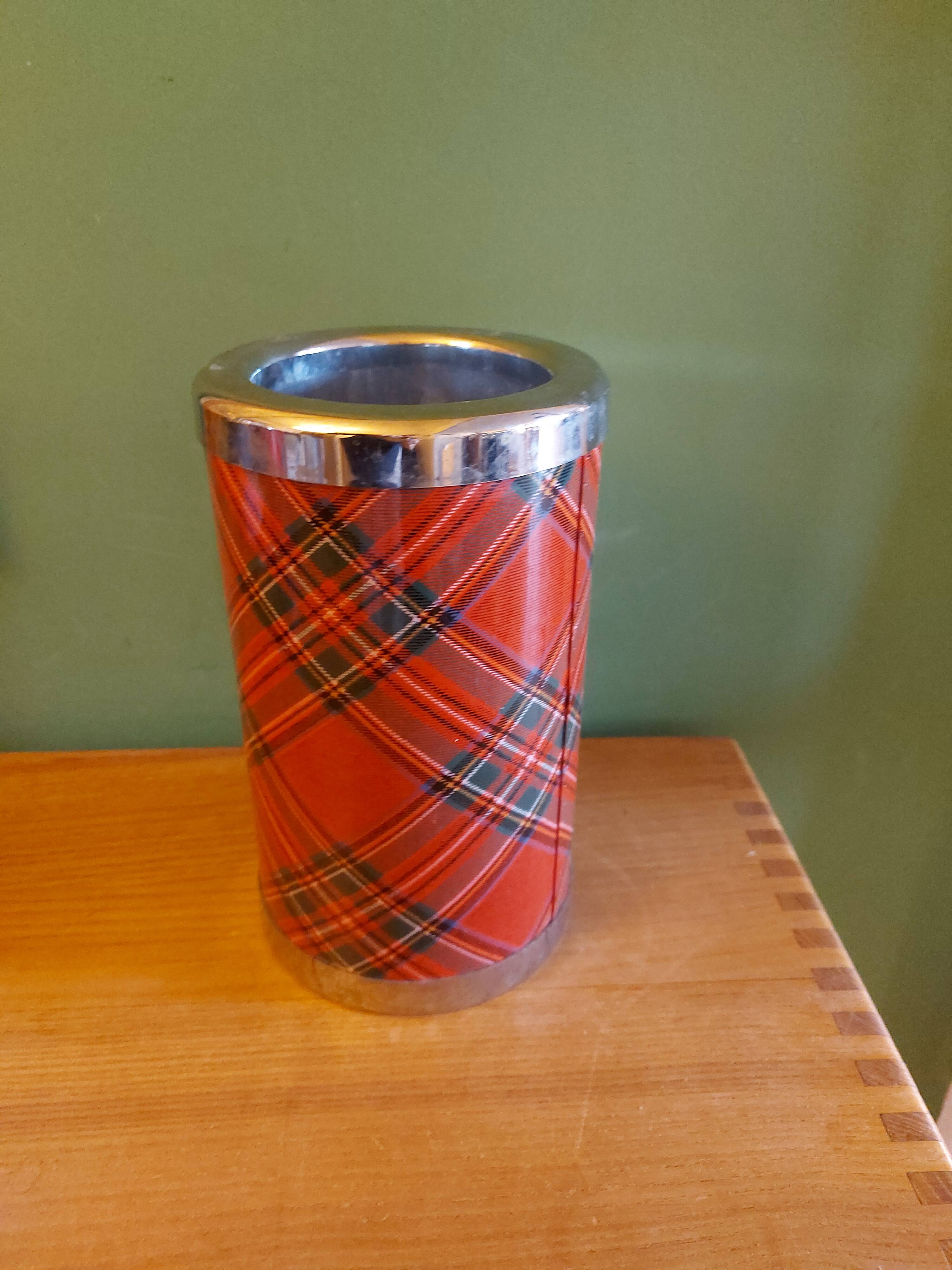 Ice bucket, vintage bottle cooler, Italy