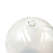 Hollywood regency 3 lights metal and opaline glass table lamp, Lama, Italy 1970s