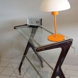Old vintage serving table on casters by Rama Torino