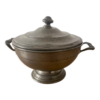 Tin tureen and