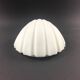 Pair of Shell-Shaped Opaline Glass Wall Lamps from Limburg, Germany, 1970s