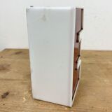 Vintage red facade letter e , 1970s