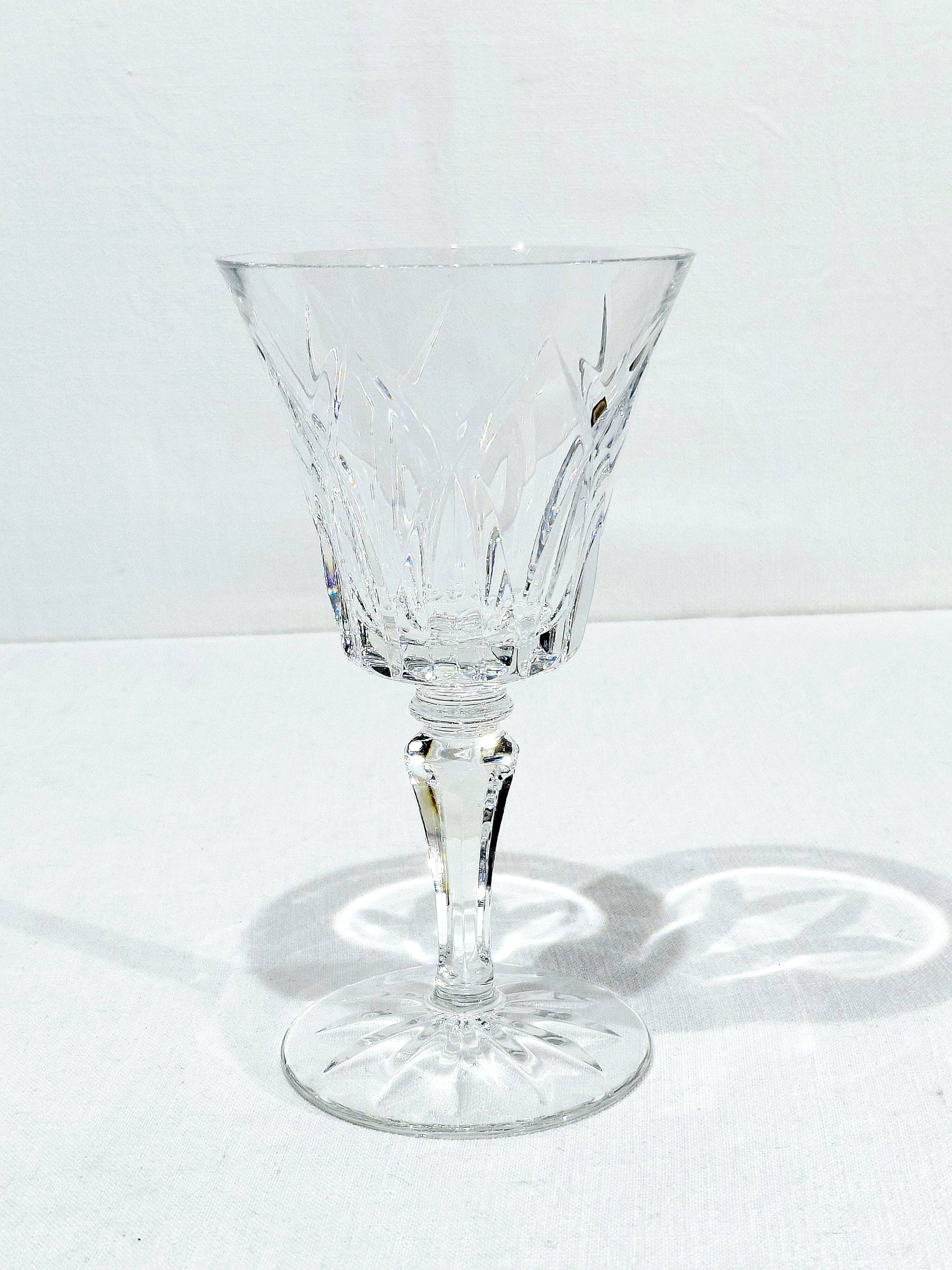 12 White Wine Glasses St Louis Camargue Model