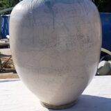 Glazed sandstone jar by François Peyrat