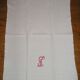 Lot of 9 honeycomb, S cross stitch Monogram towels