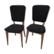 Paire de chaises vintage