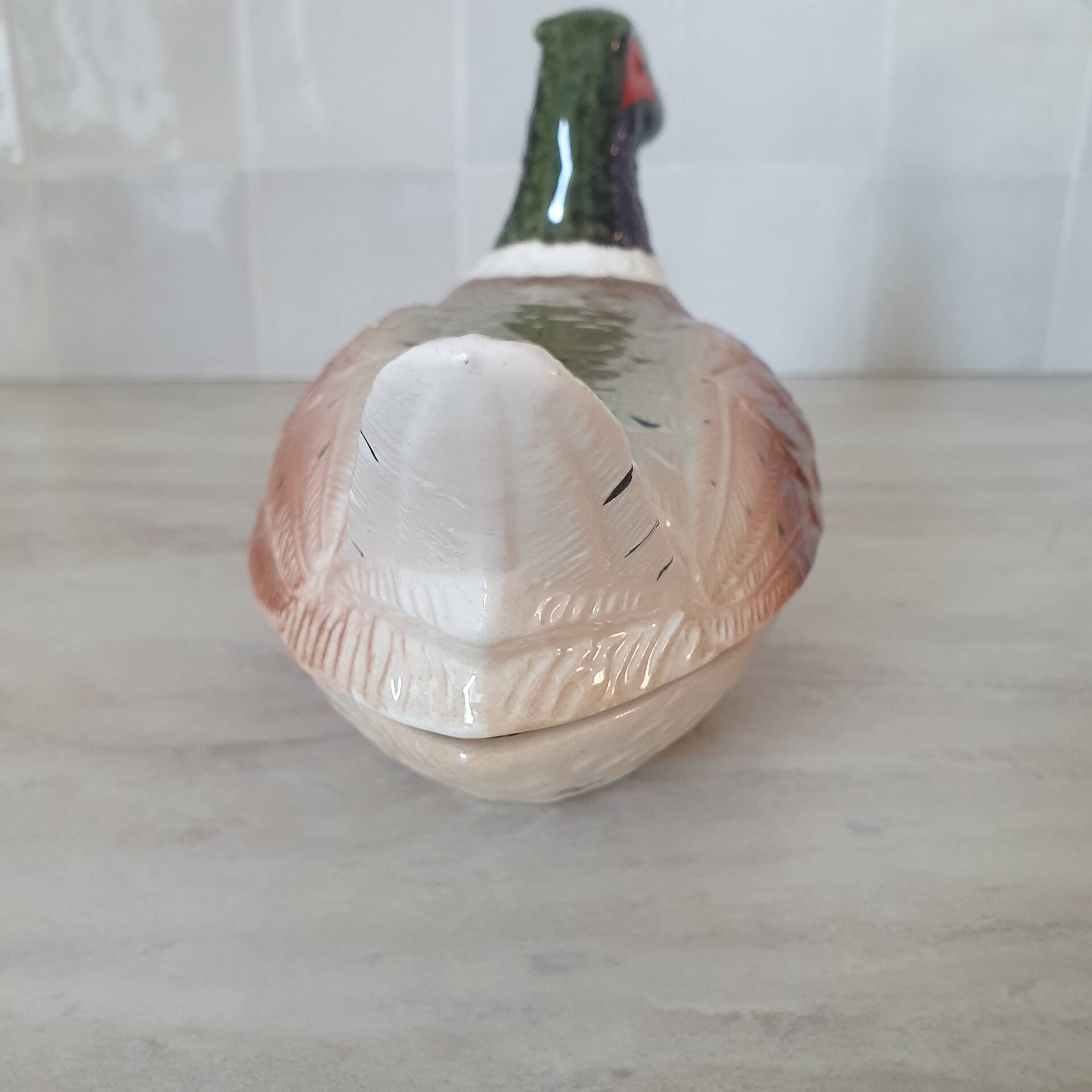 Michel Caugant / Ceramic Pheasant Terrine
