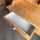 English desk with steps in solid pine (renovated)
