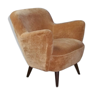 Fauteuil organique années 50-60 vintage