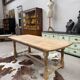 1960s oak farmhouse table