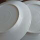 6 Villedieu porcelain dessert plates