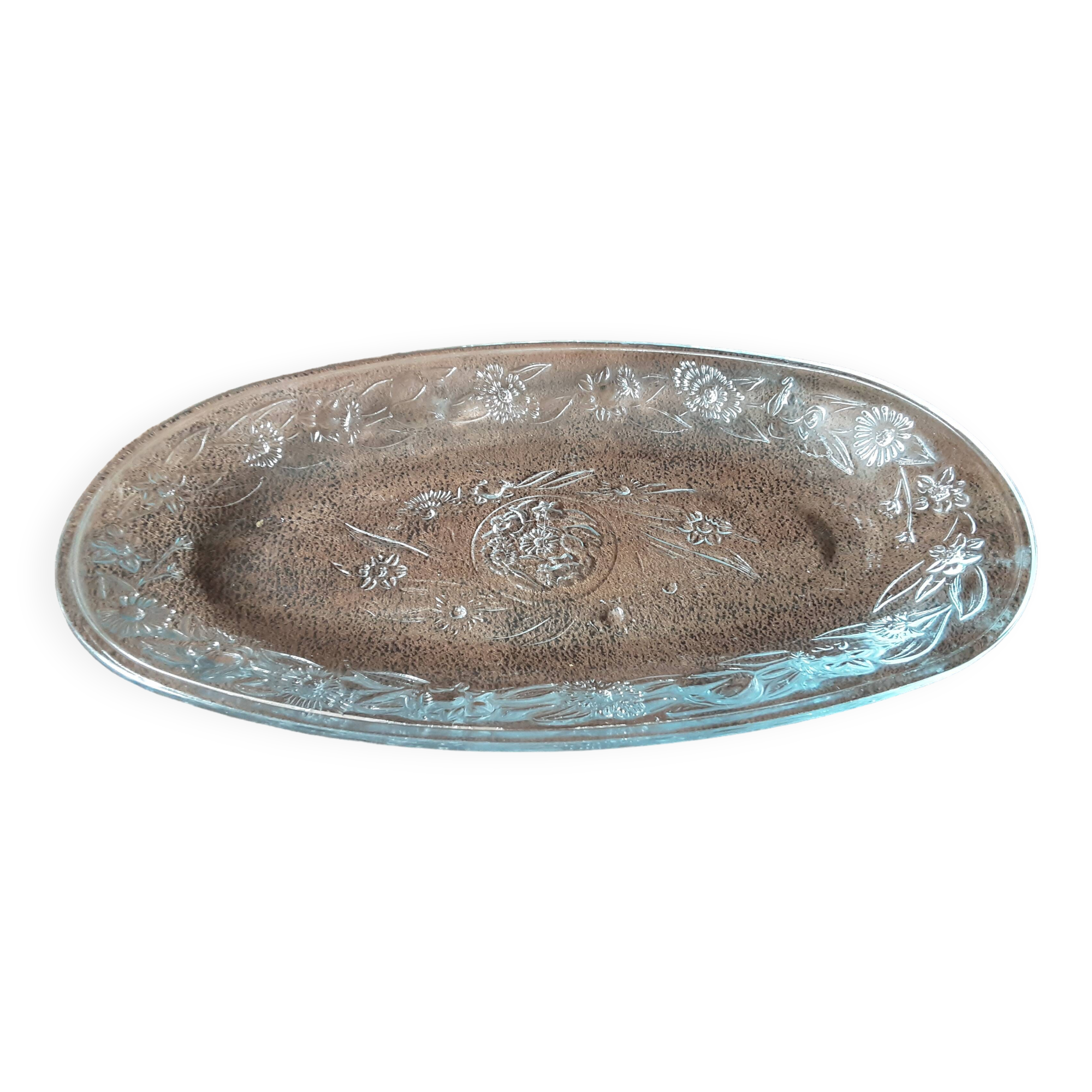 Original glass butter dish