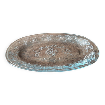 Original glass butter dish