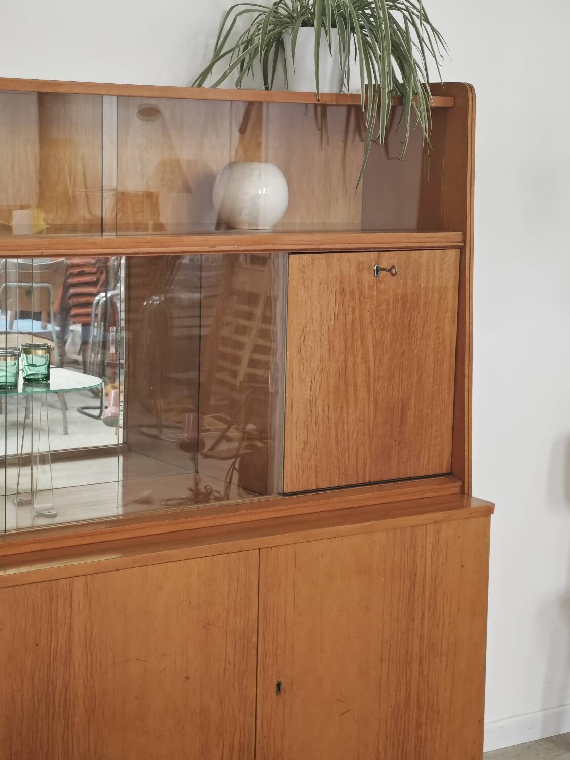 Vintage Czech display cabinet by Frantisek Jirak for Tatra 1960