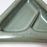Triangular ceramic ashtray villeroy & boch