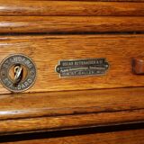 American light oak desk