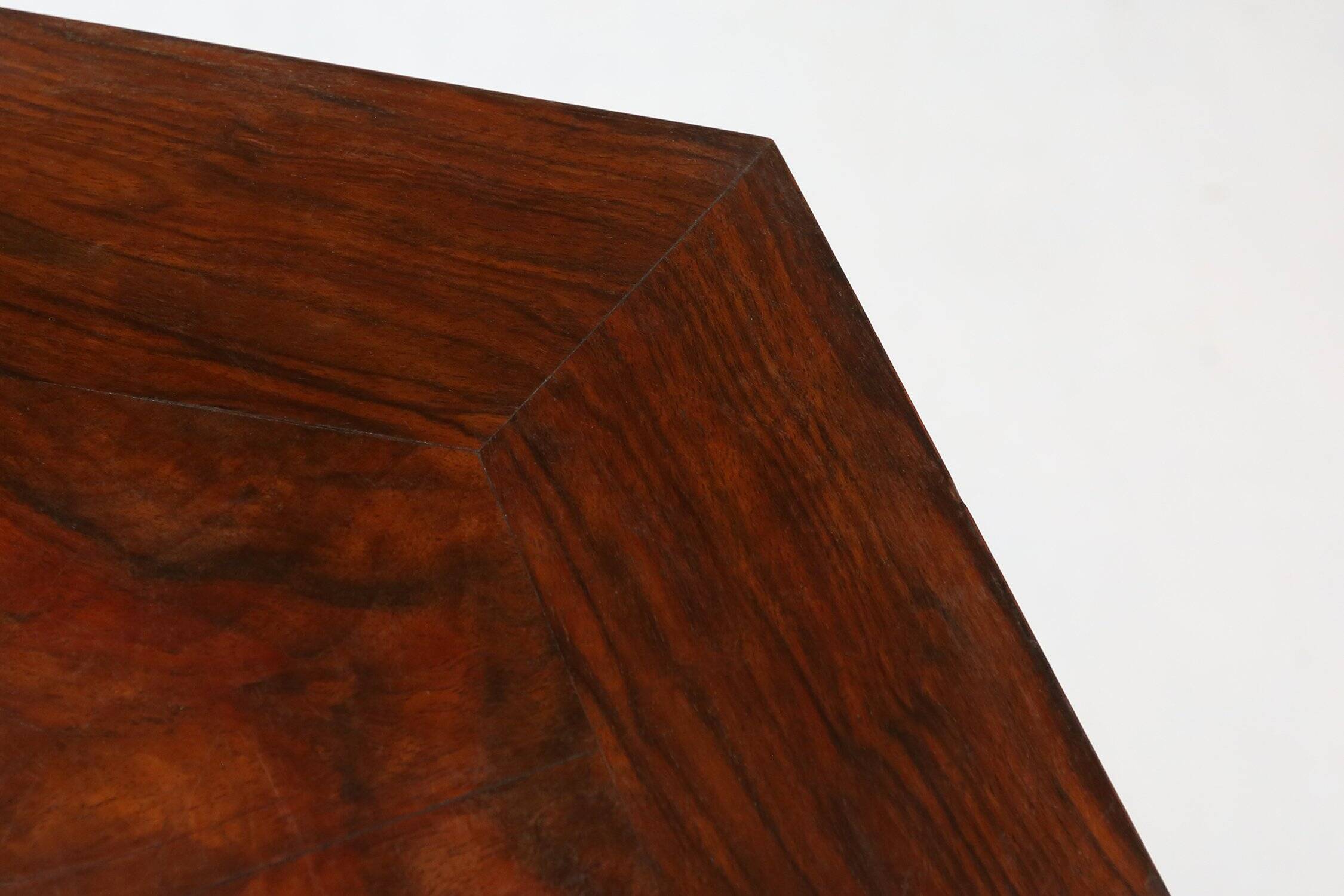 French Art Deco Console in Wood, 1930s