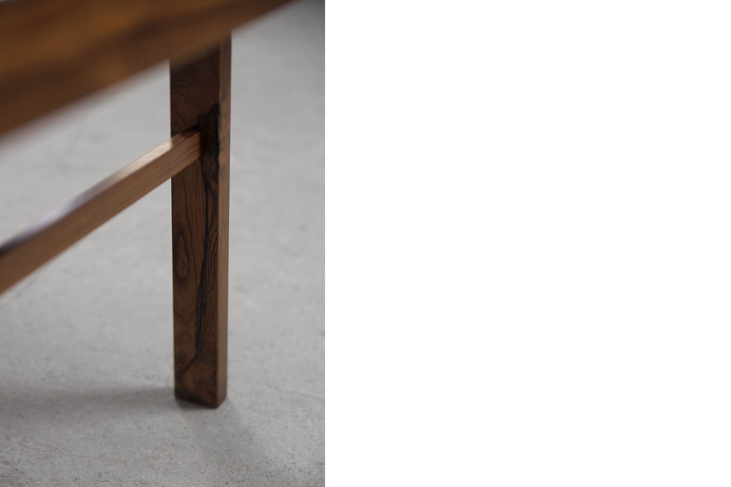 Rosewood mid century colonial modern coffee table, 1960s