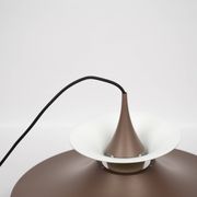 Danish vintage pendant lamp Radius by Erik Balslev, Fog og Morup, 1977