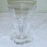 8 glasses with liqueur or aperitif 8cl art deco