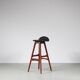 1960s Bar stool by Erik Buch for O.D. Mobler in Denmark
