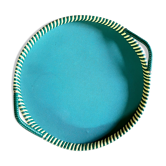 Wood and scoubidou tray