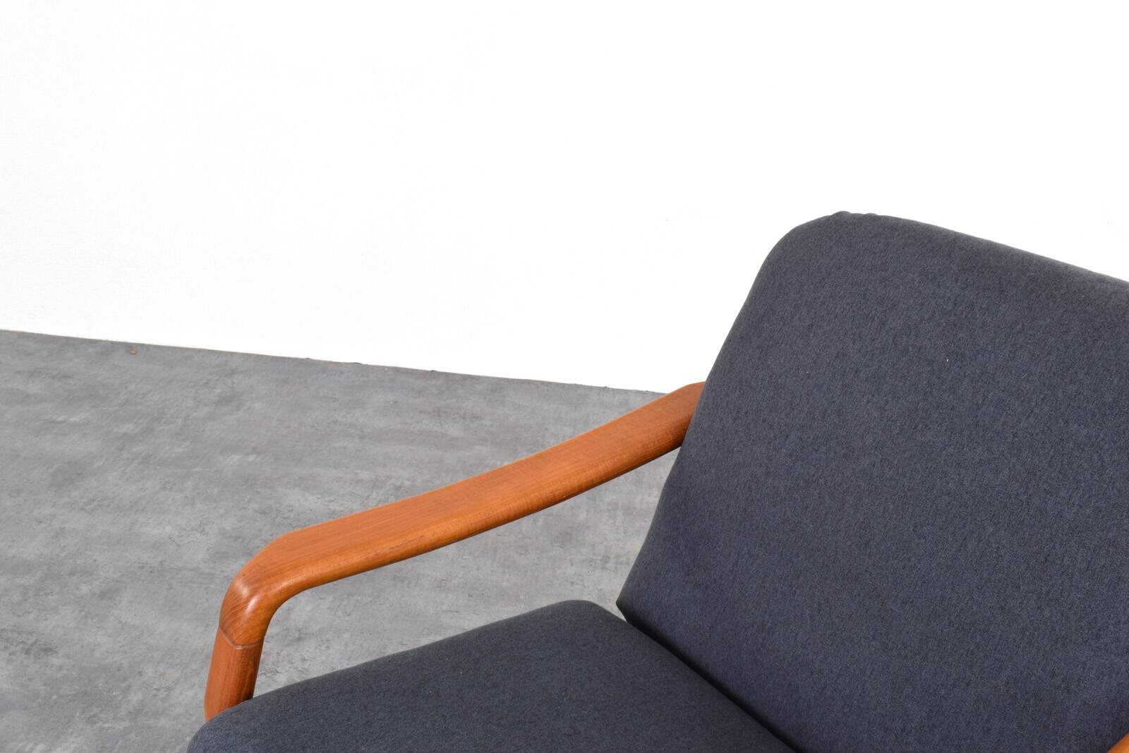 Mid-Century Danish Teak Lounge Chair by Dyrlund, 1970s.
