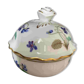 Sucrier Limoges Haviland Impératrice Eugénie