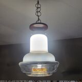 Murano glass mushroom pendant light by Mazzega Italy 1960.70