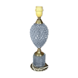 Brass and crystal lamp