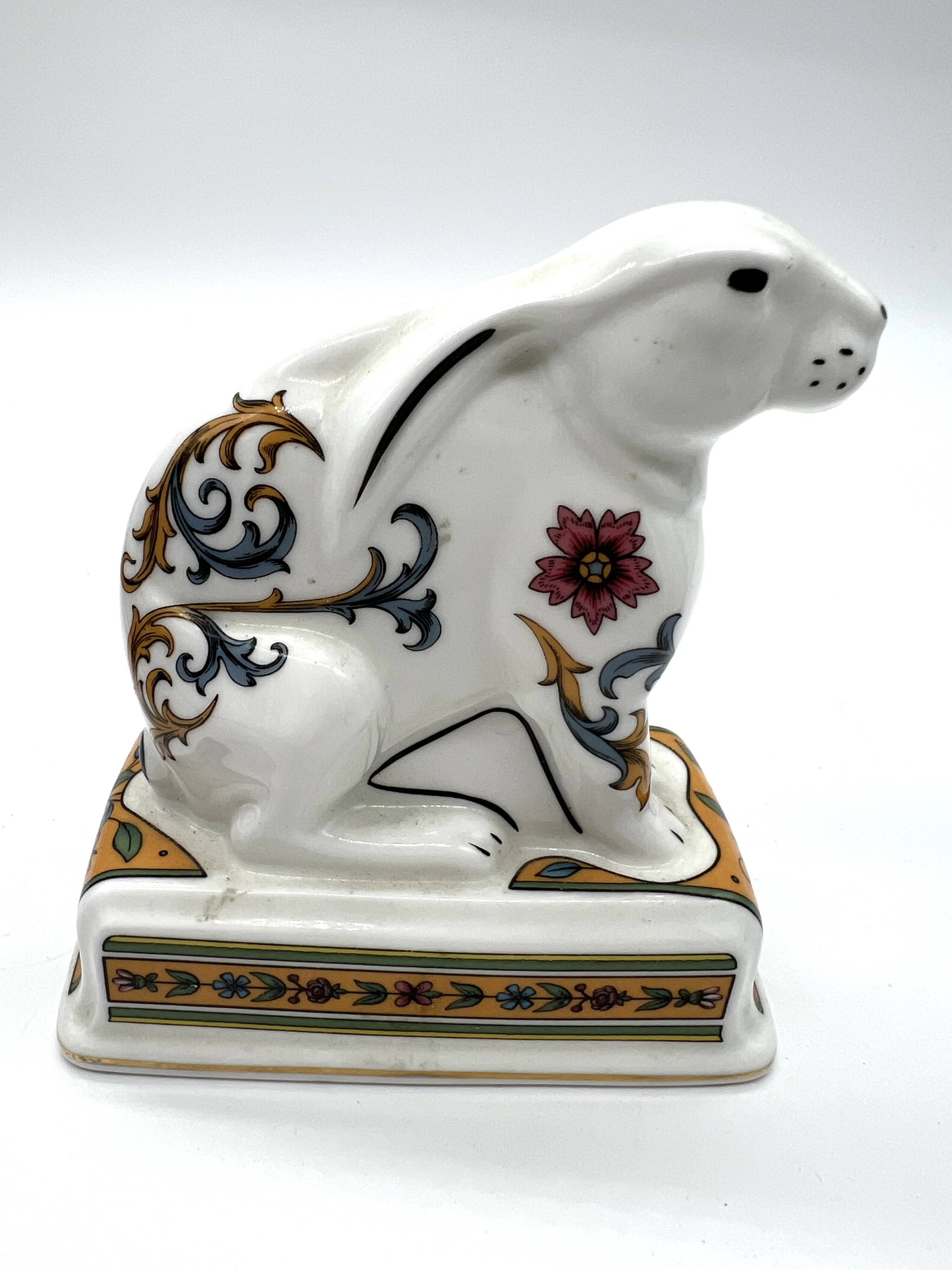 Wedgwood “Noah’s Ark” Figurine Duo – Rabbit and Toucan – English Porcelain
