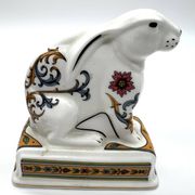 Wedgwood “Noah’s Ark” Figurine Duo – Rabbit and Toucan – English Porcelain