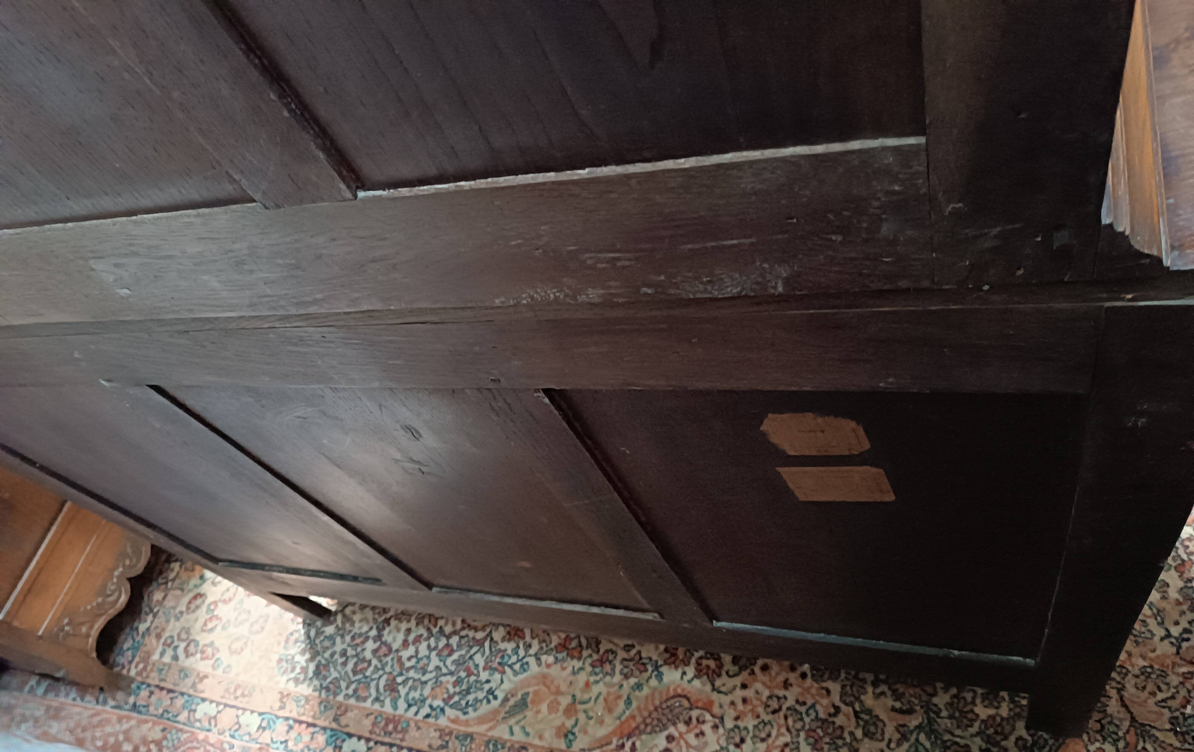 Louis XV buffet in carved oak