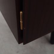 Mahogany cabinet, Danish design, 1970s, manufacturer: Omann Jun