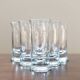 Large crystal liquor glasses, set of 6, 1970