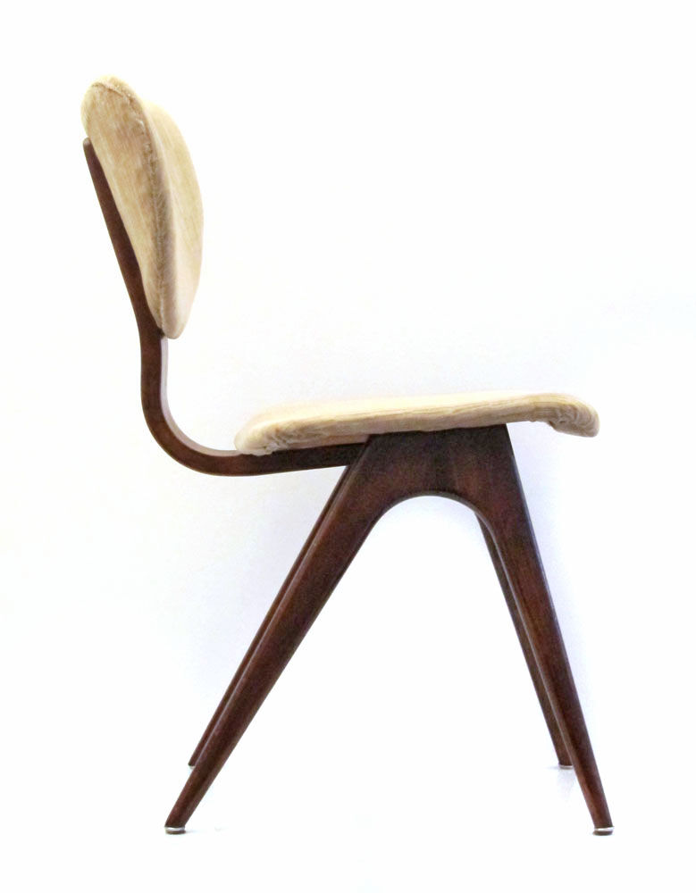 Fifties vintage plywood dining chairs