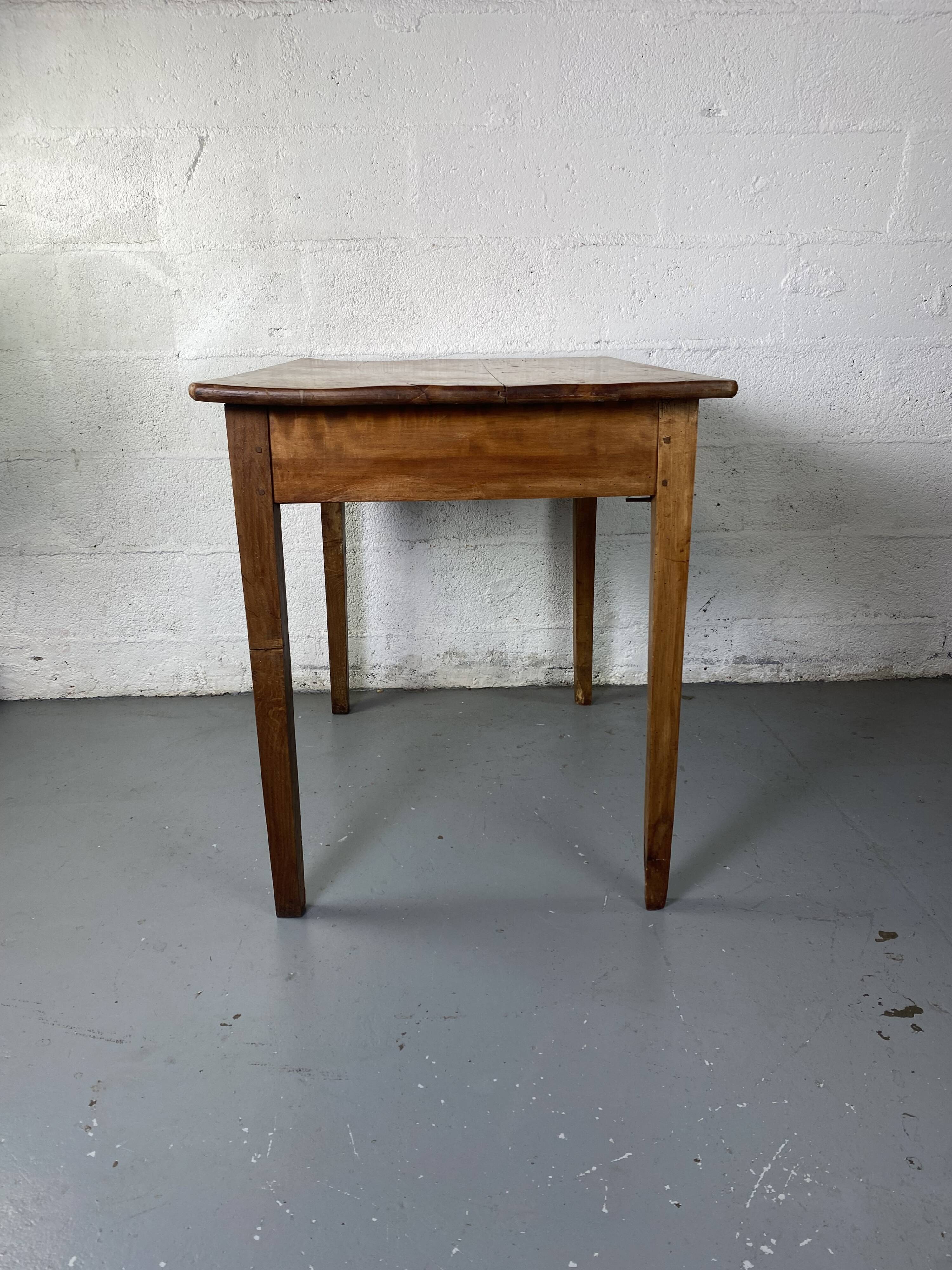 Small old kitchen table