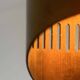 Vintage adjustable wall light, solid perforated brass, France 1960