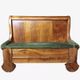 Louis Philippe walnut bench