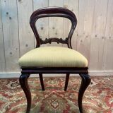 Set of 6 Louis XV mahogany chairs