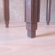 Table bureau ou table d’appoint art déco années 1930 vintage bois massif