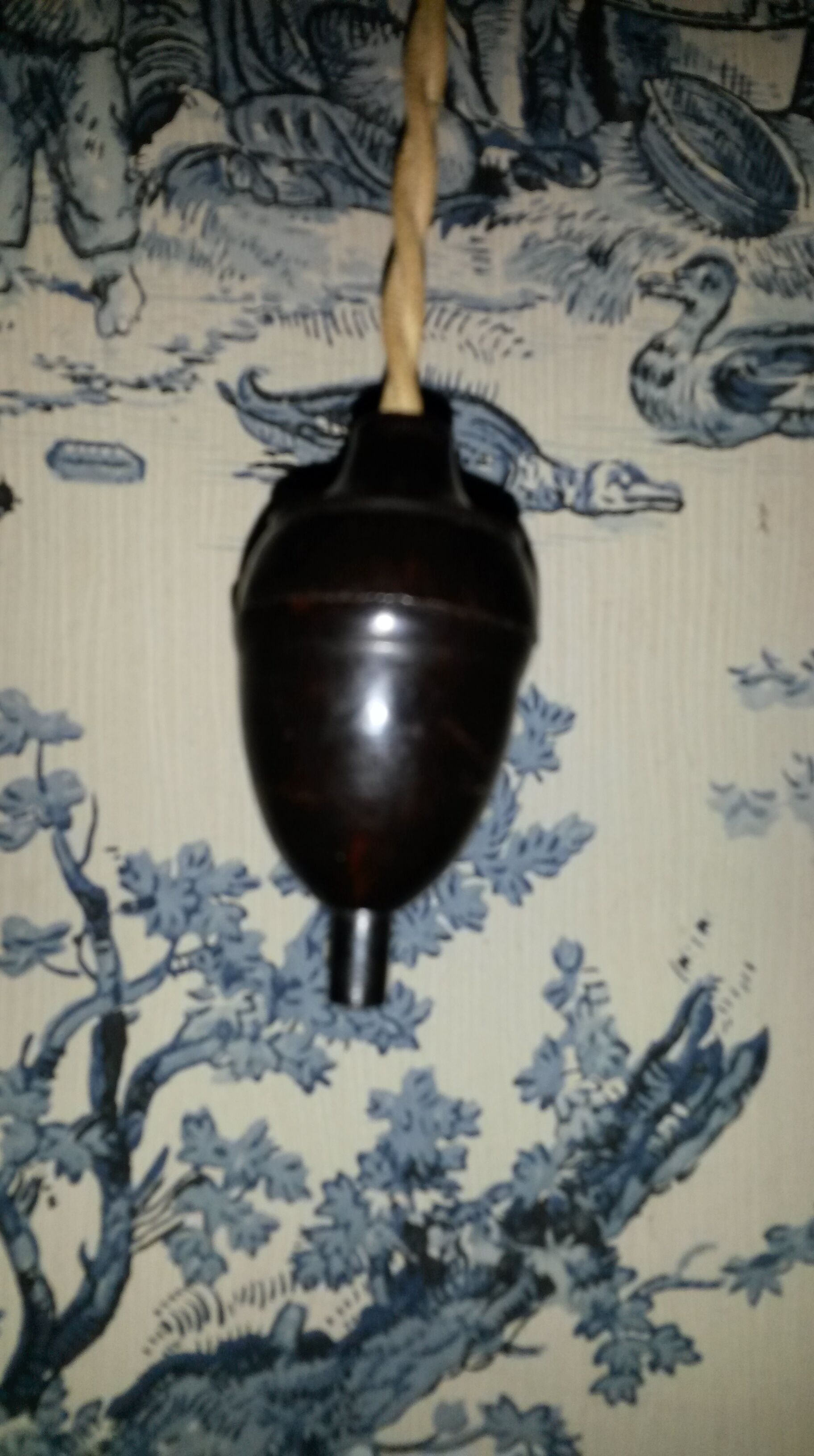 Bronze Tulip Sconce opaline 30 years