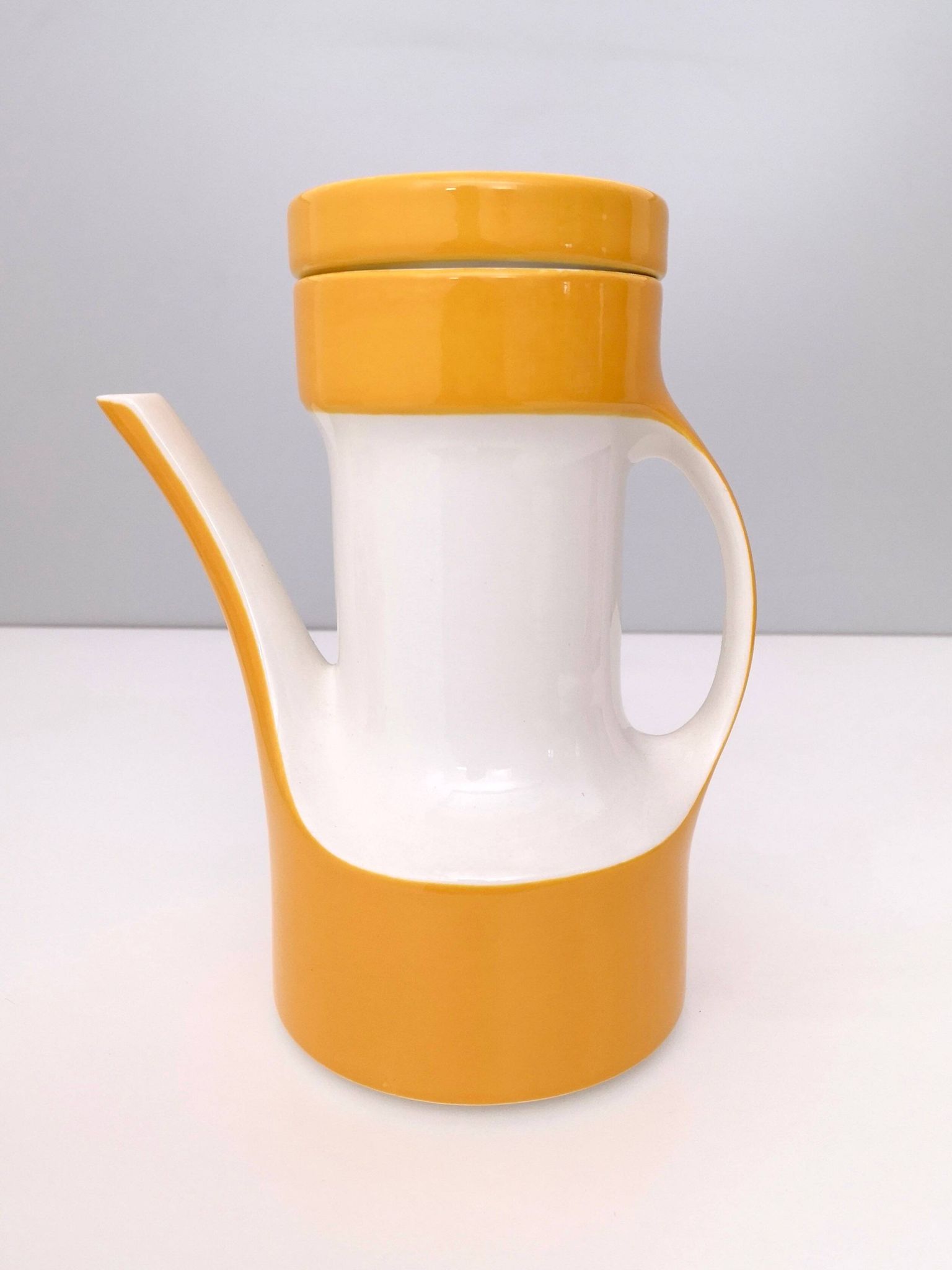 16-Piece Coffee/Teapot Set by Riccardo Schweizer Prod. by Pagnossin Ceramica
