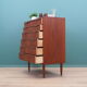Commode en teck design danois vintage